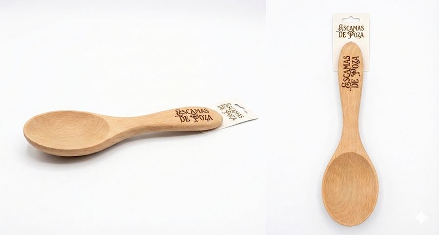 Maqueta: Cuchara de madera