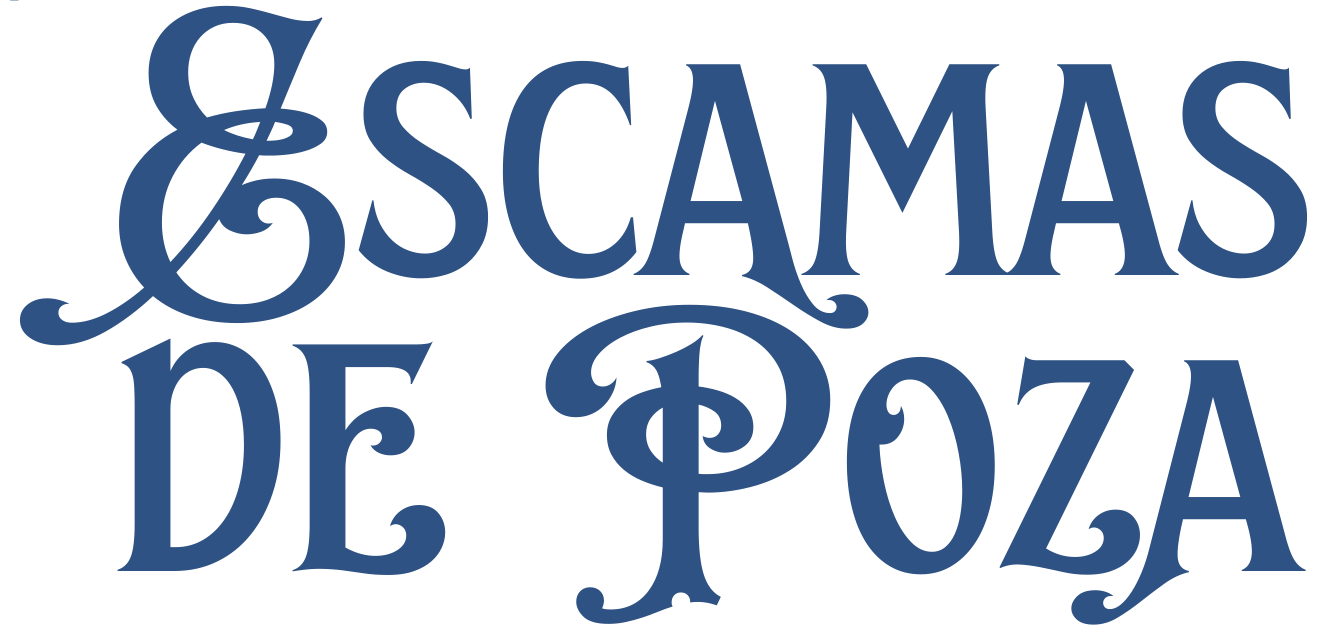 Logotipo de Escamas de Poza